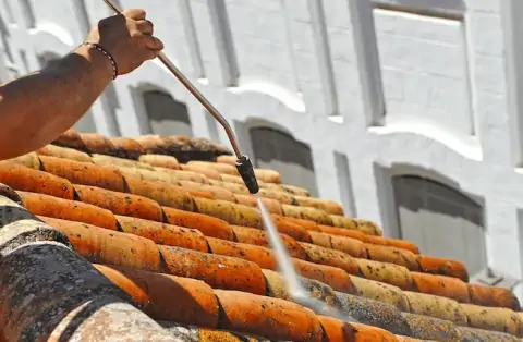 Nettoyage de toitures - Crisenoy